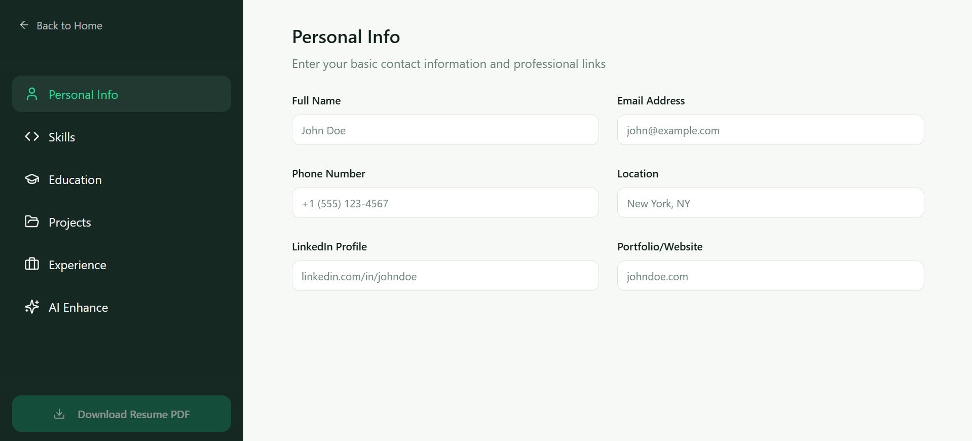 Resume Forge gallery image