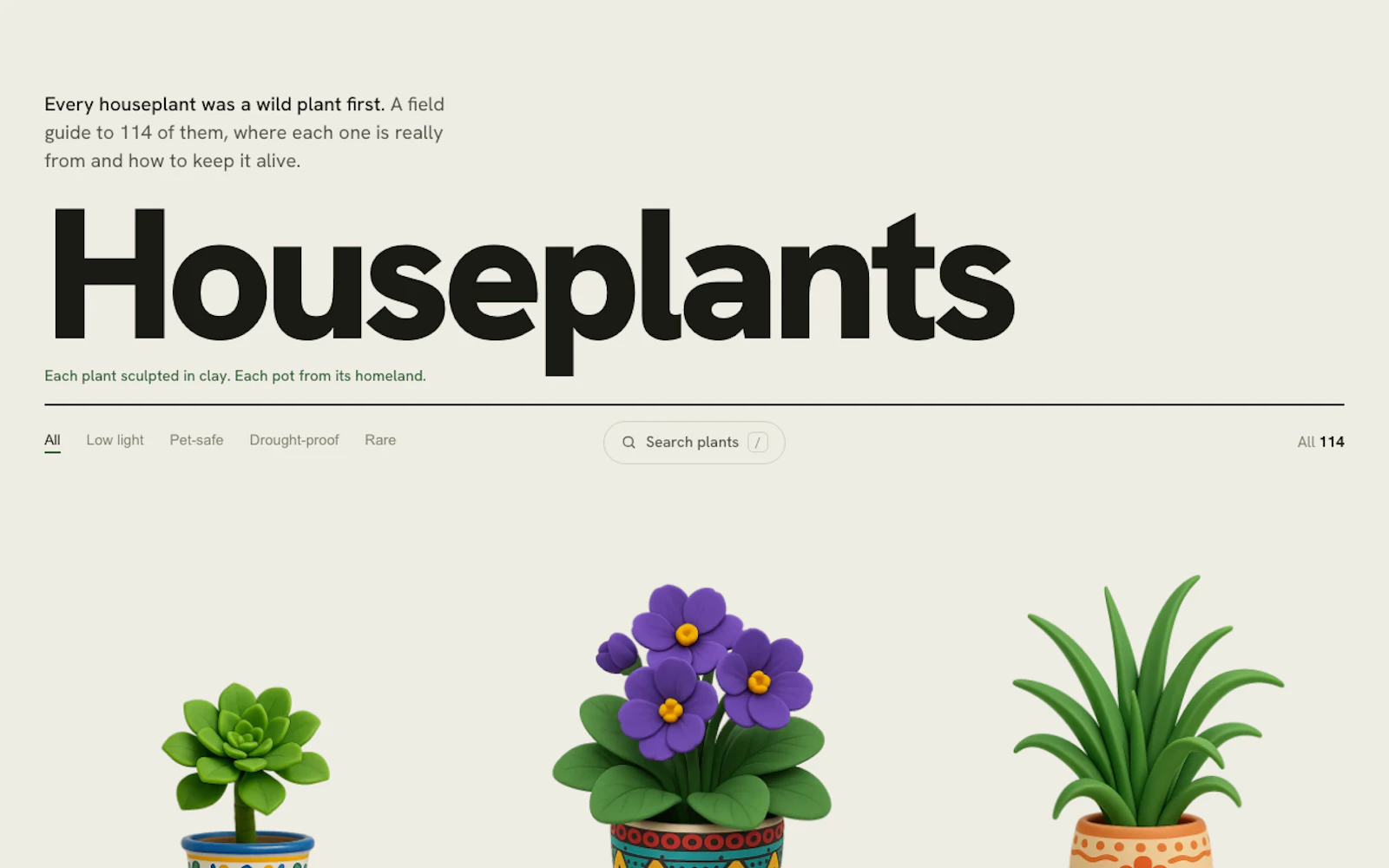 The Houseplant Atlas screenshot 2
