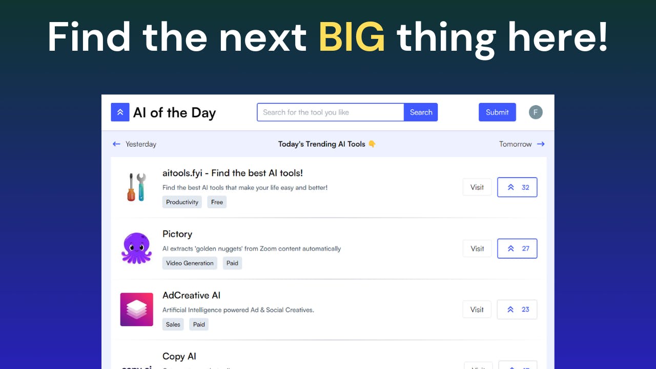 AI of the Day - Find the next ChatGPT media 1