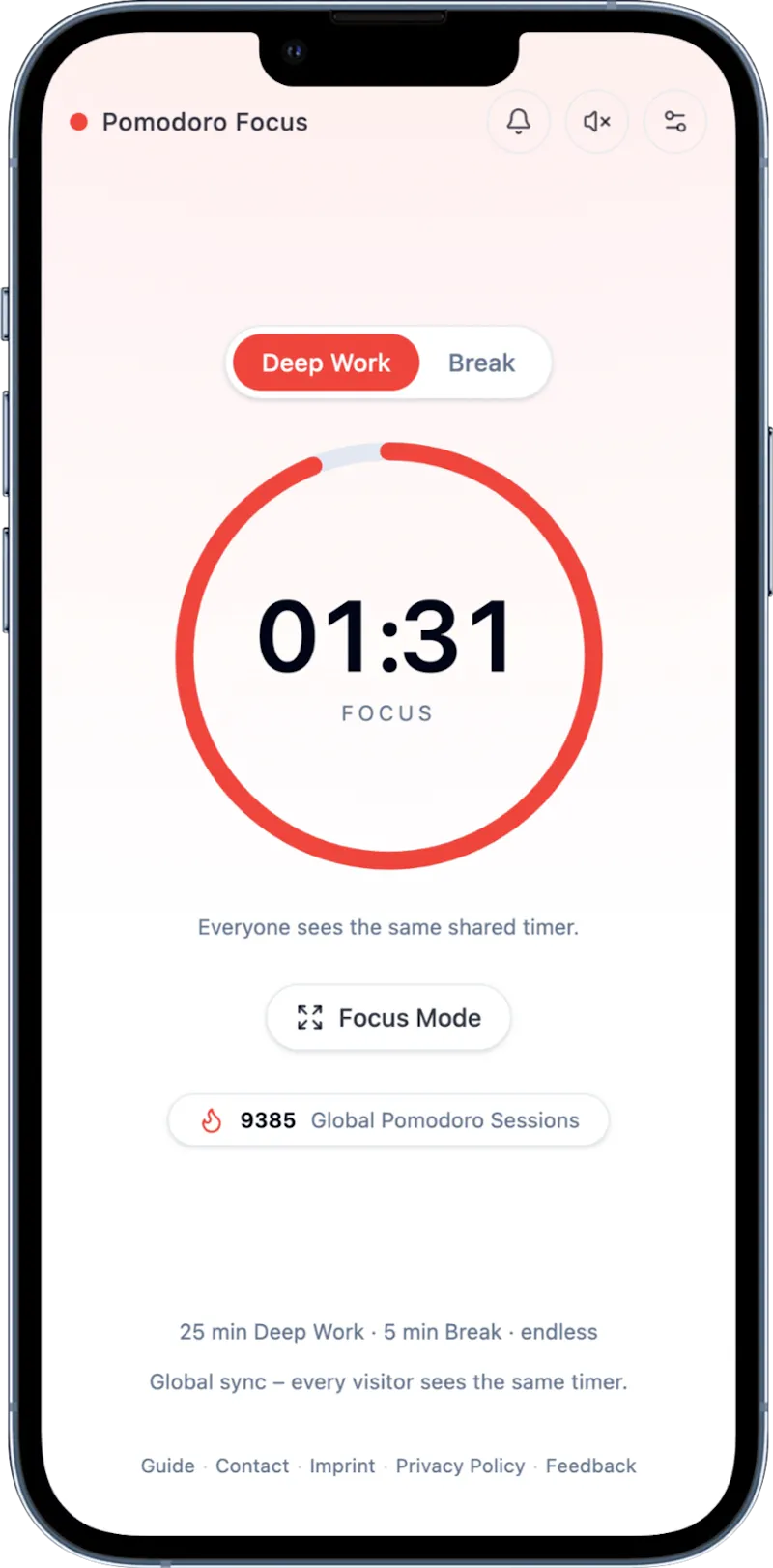 Teams Pomodoro Timer  screenshot 3