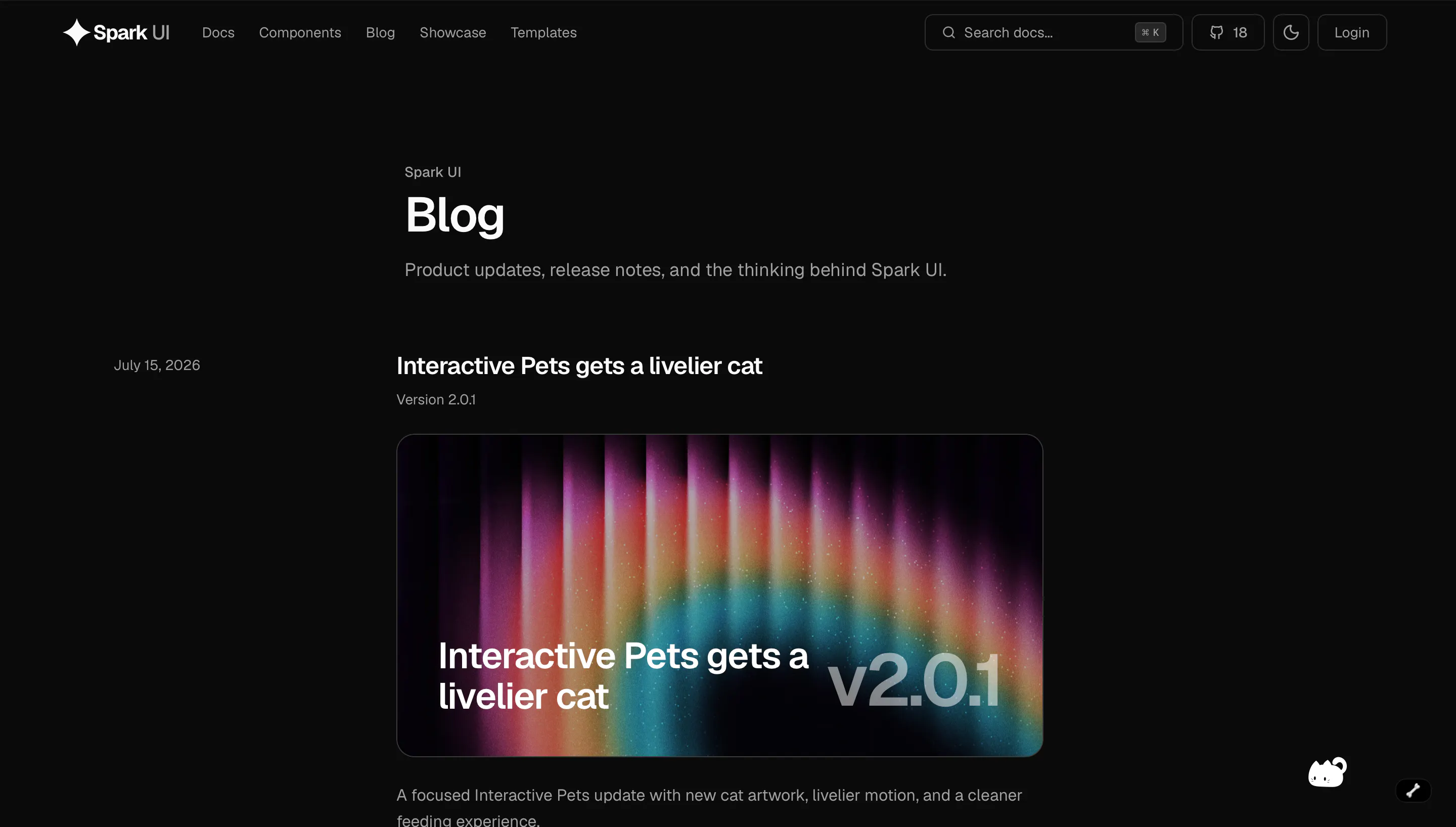 Spark UI gallery image