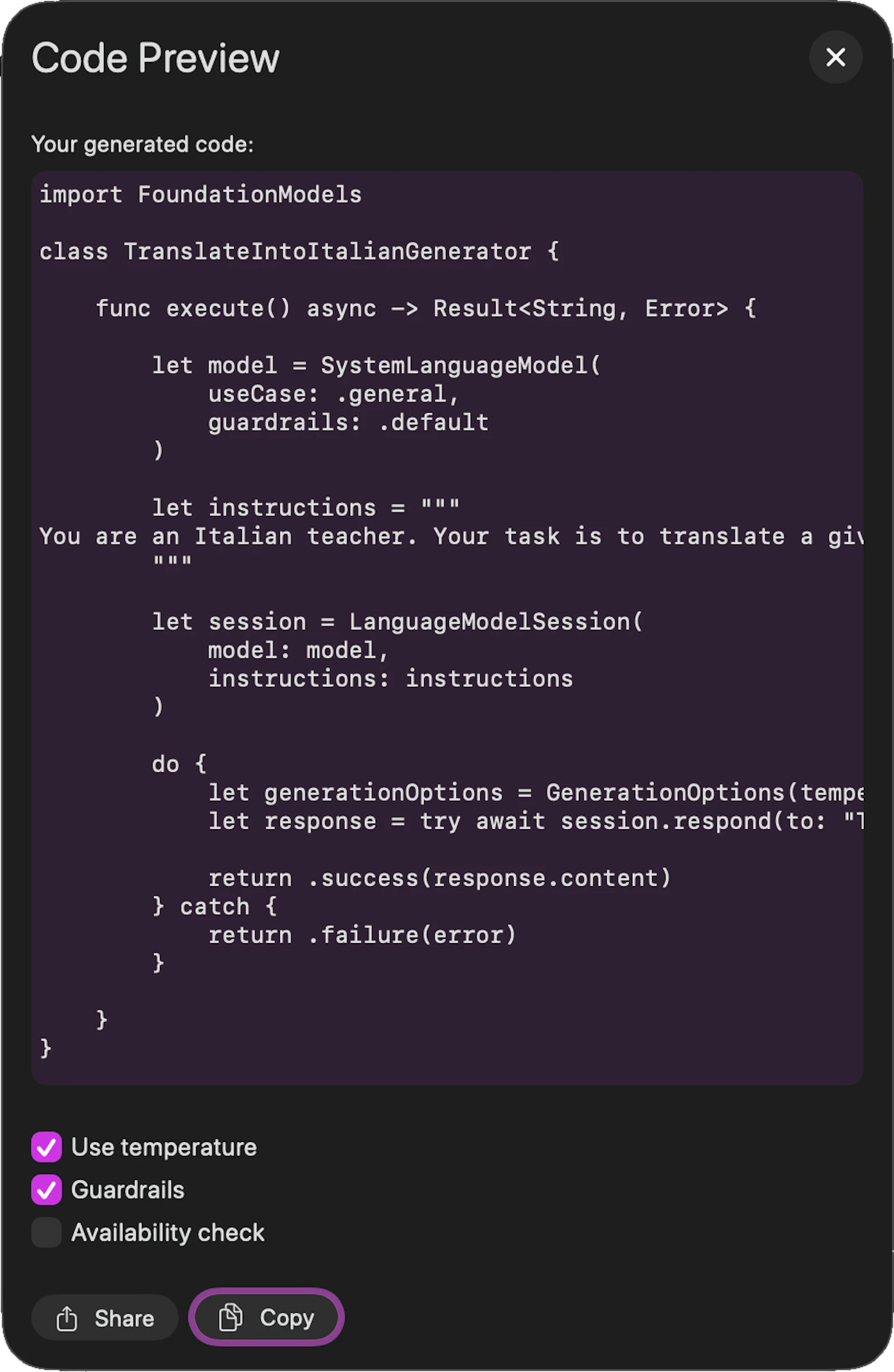 AI Developer Studio screenshot 2