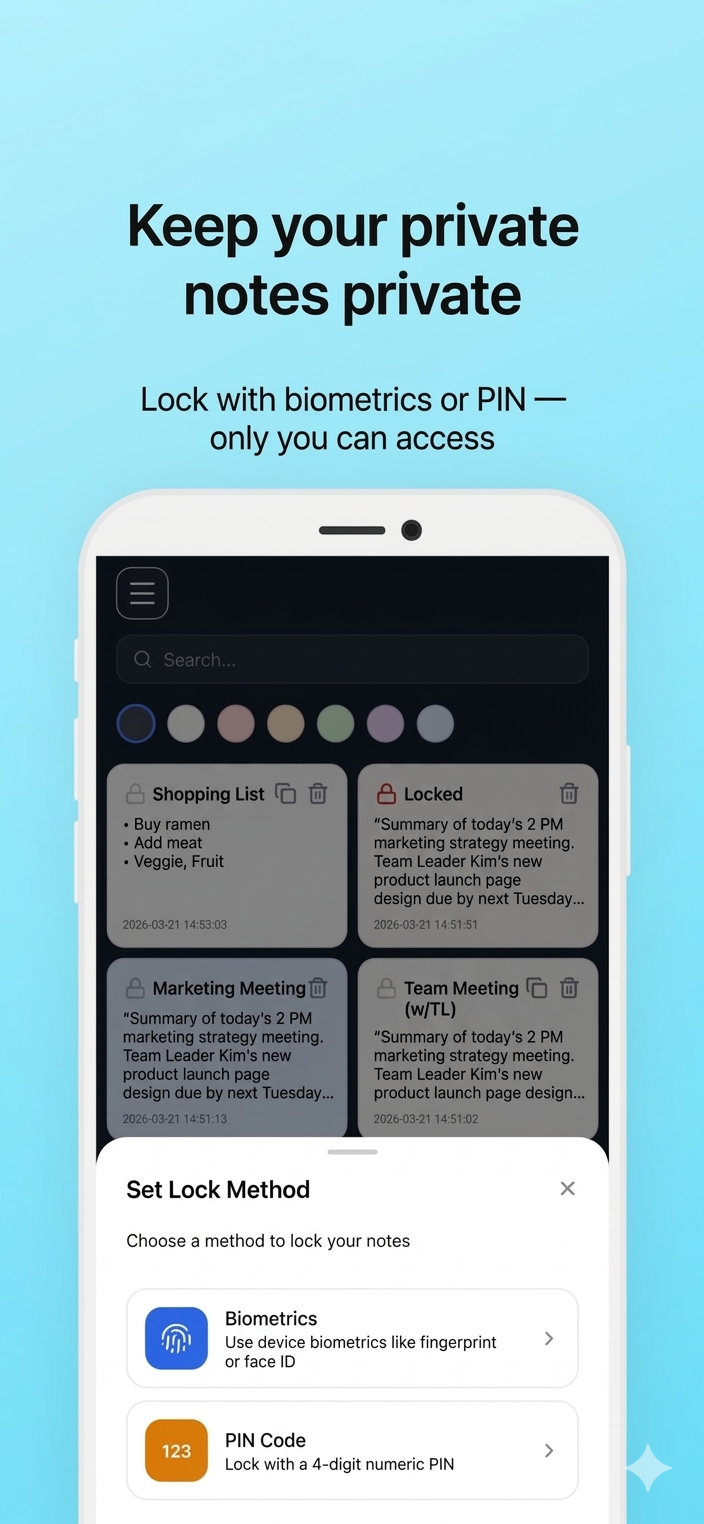 Notely - AI Smart Note Summarizer gallery image