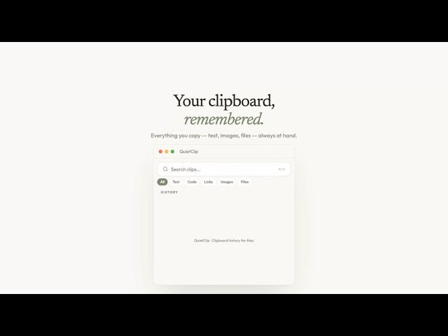 QuietClip gallery image