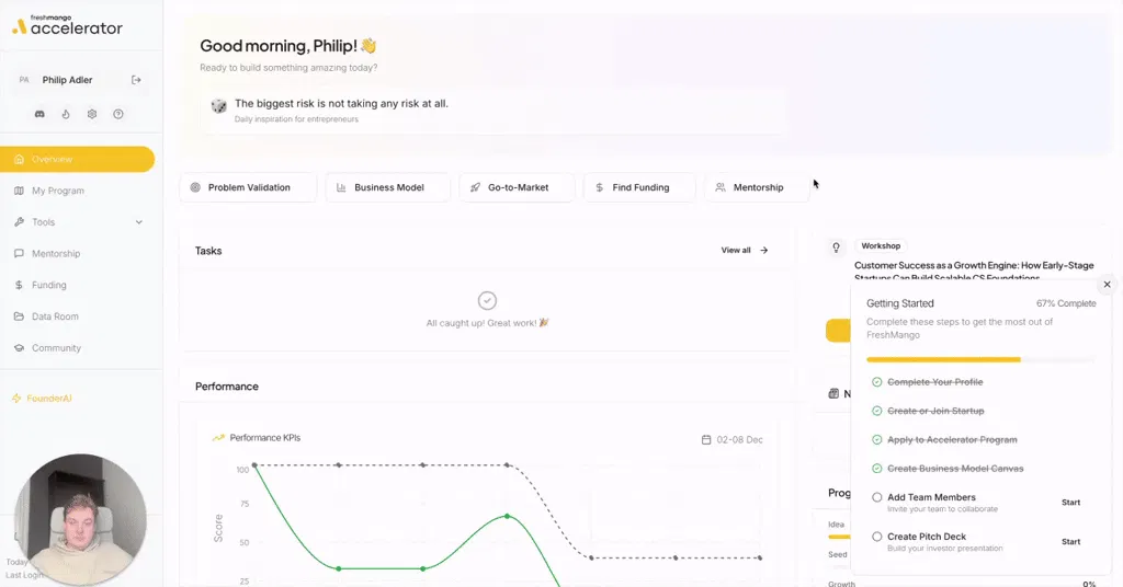 freshmango accelerator gallery image