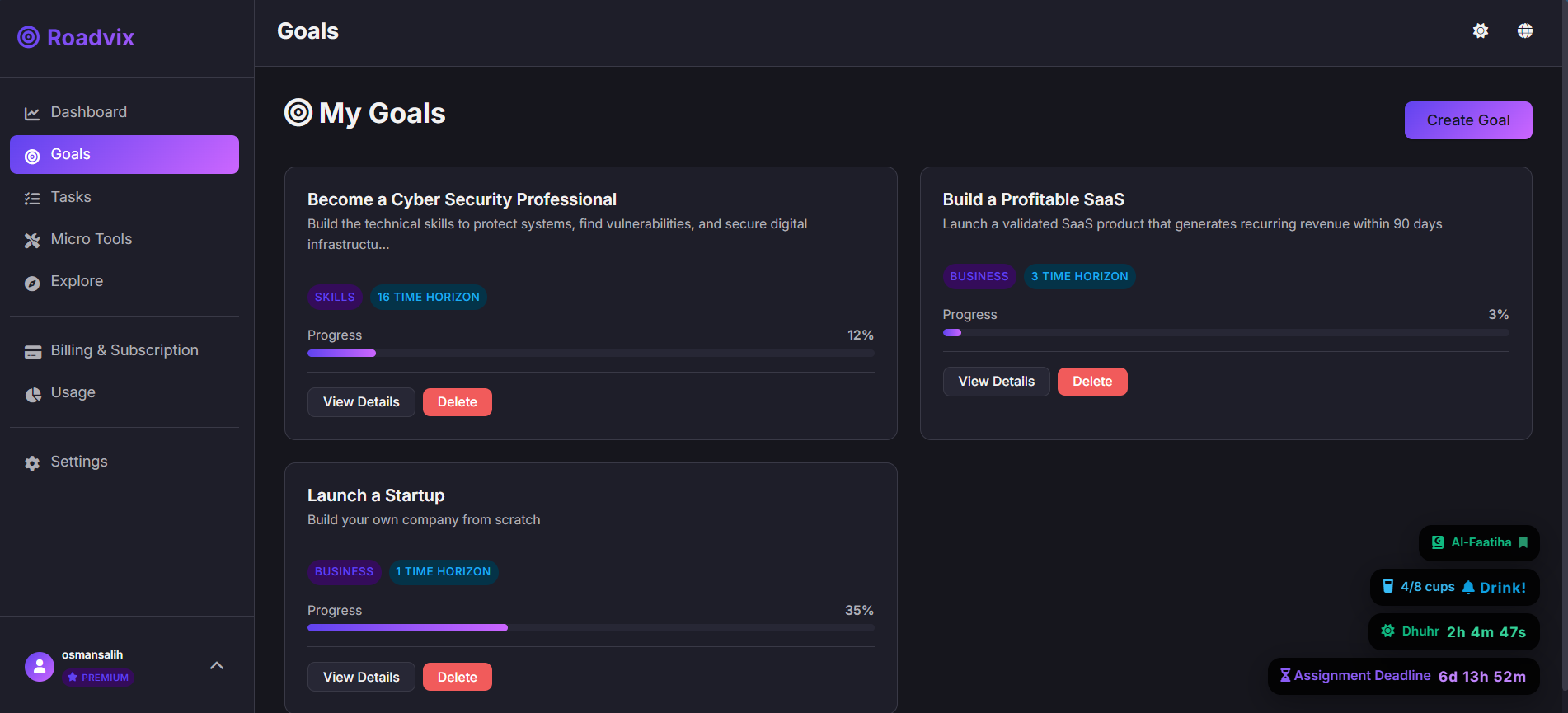 Roadvix - Screenshot 5 showing product features and functionality