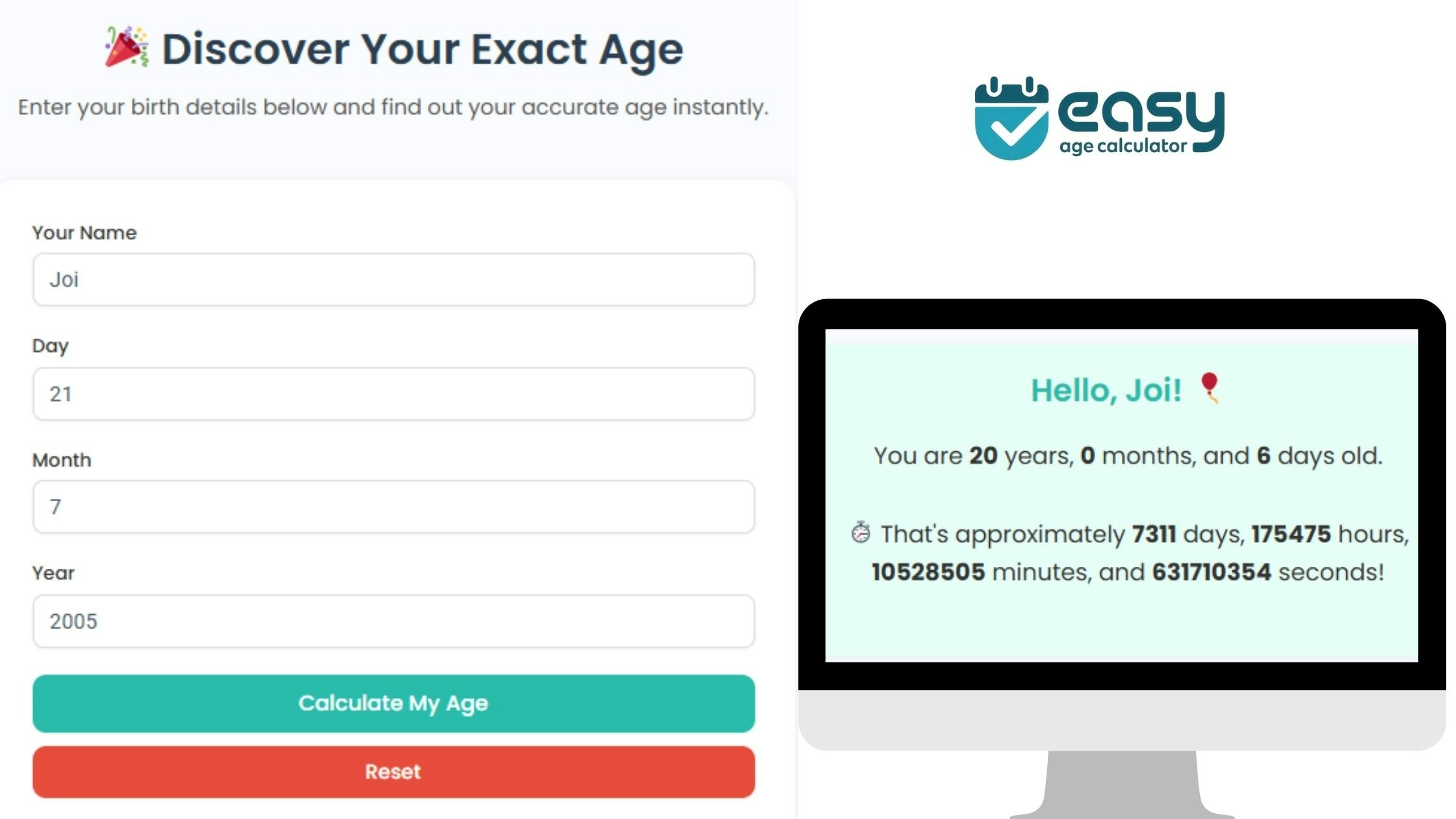Easy Age Calculator gallery image