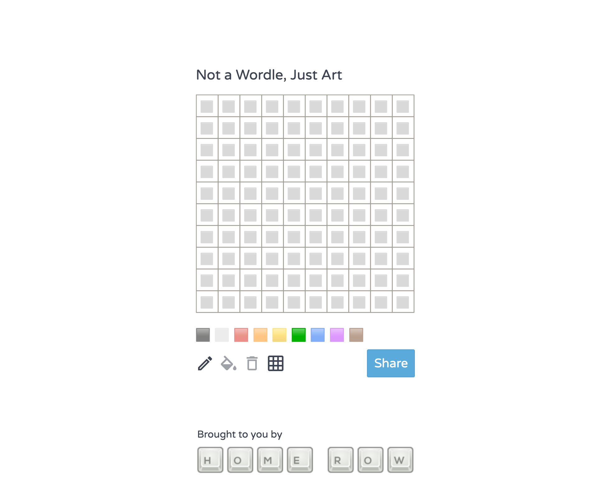 Not a Wordle, Just Art gallery image