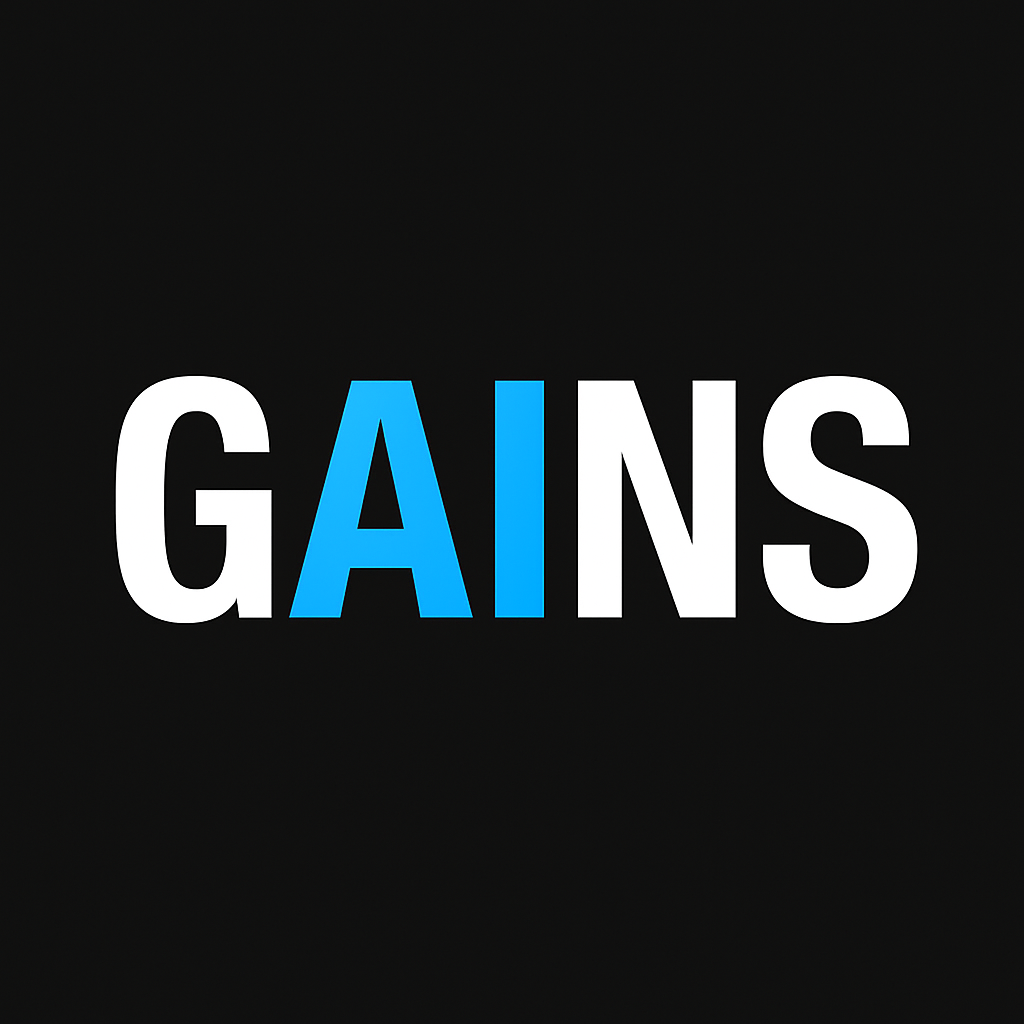 GAINS - Fitness Tracker logo