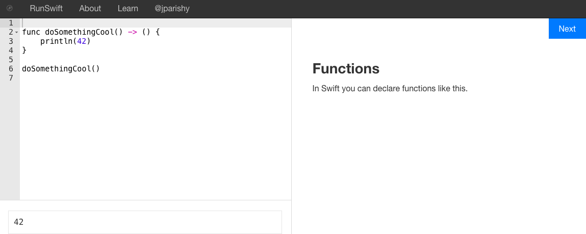 RunSwift gallery image