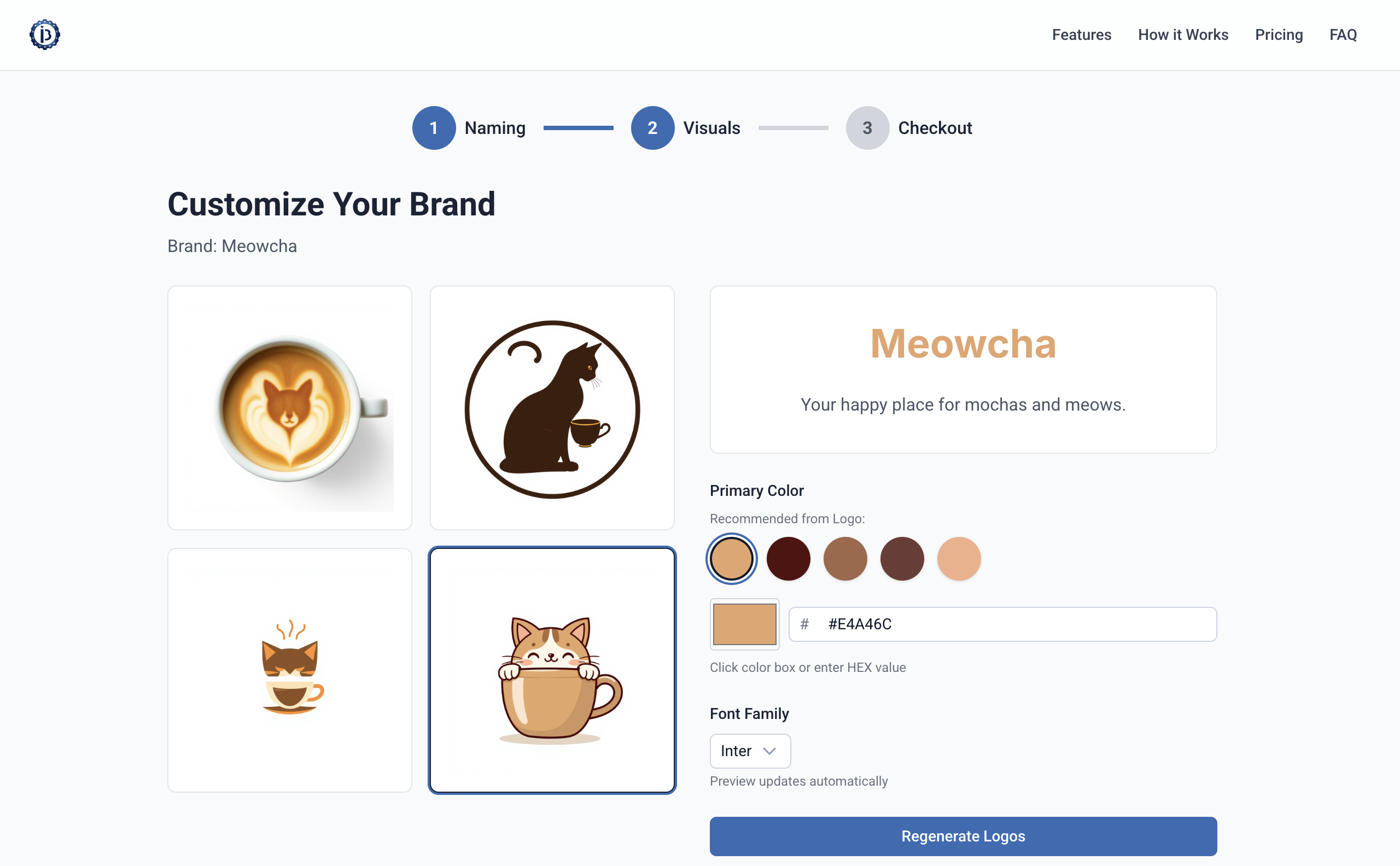 InitBrand - Screenshot 3 showing product features and functionality