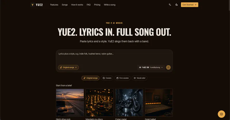 YuE2 screenshot 1