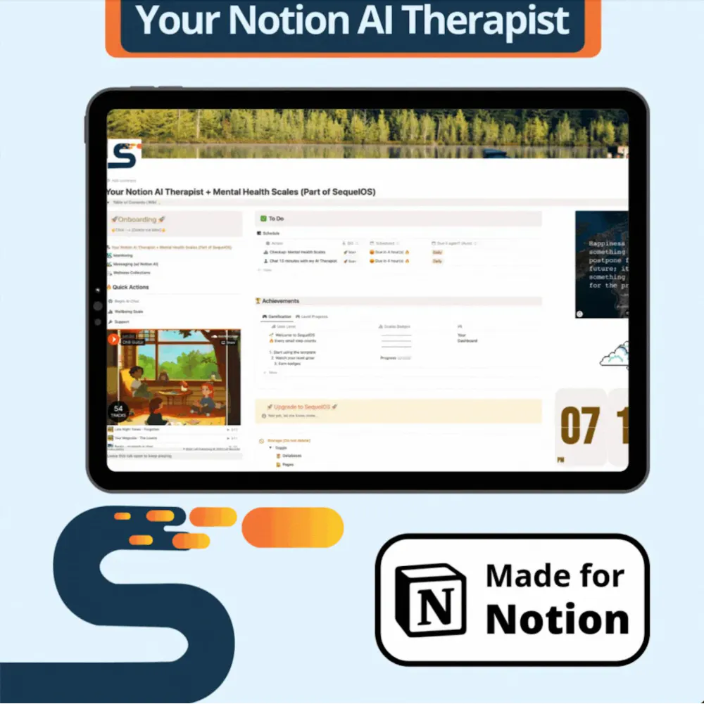 AI Therapist w/ 50 Mental Health Prompts logo