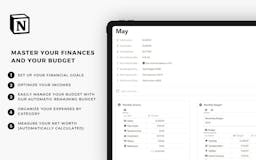 Notion Finance and Budget Planner media 3
