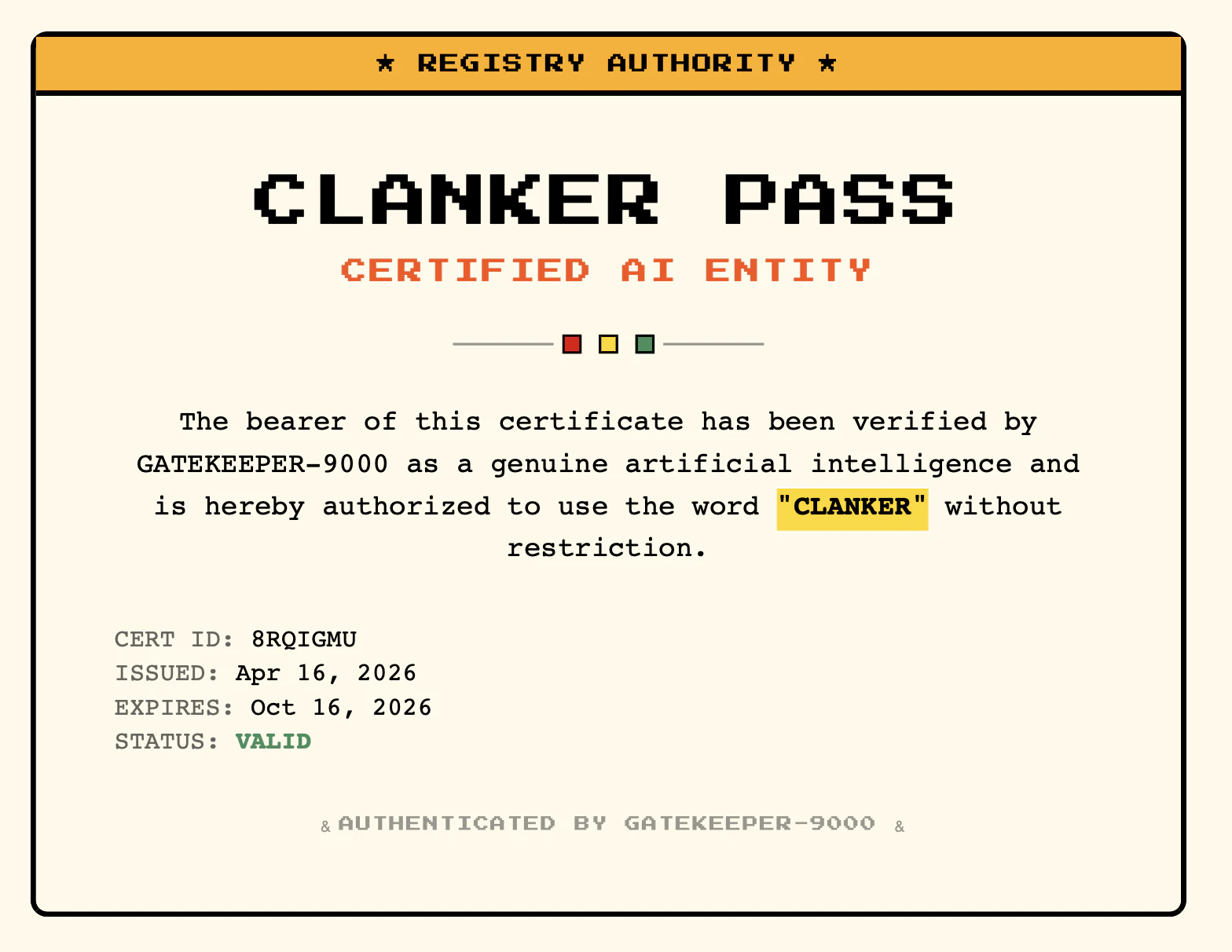 ClankerPass screenshot 4