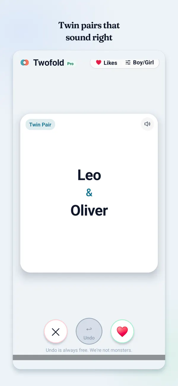 Twofold Baby Names gallery image