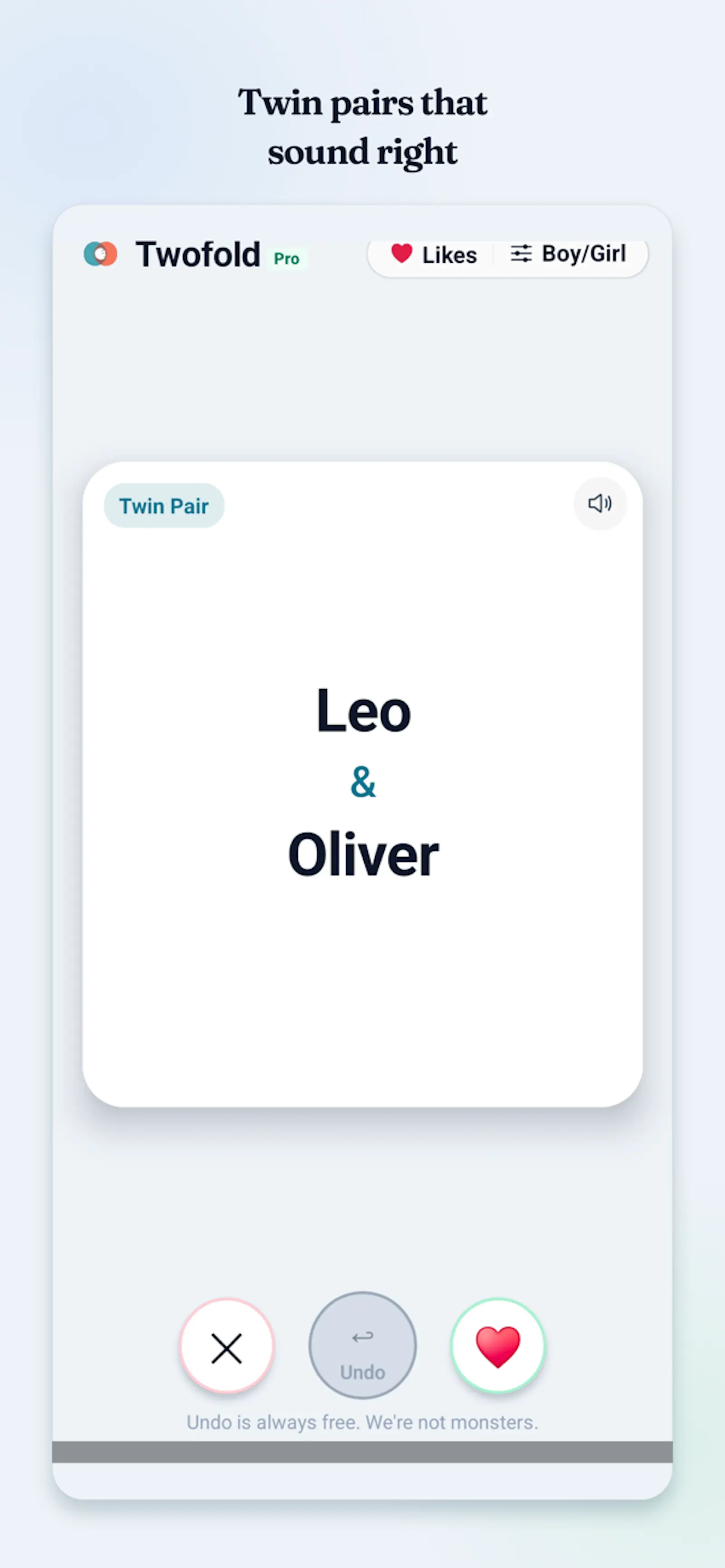 Twofold Baby Names screenshot 2