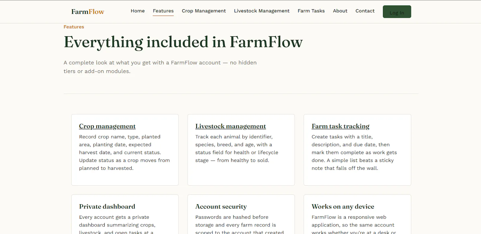 FarmFlow screenshot 2
