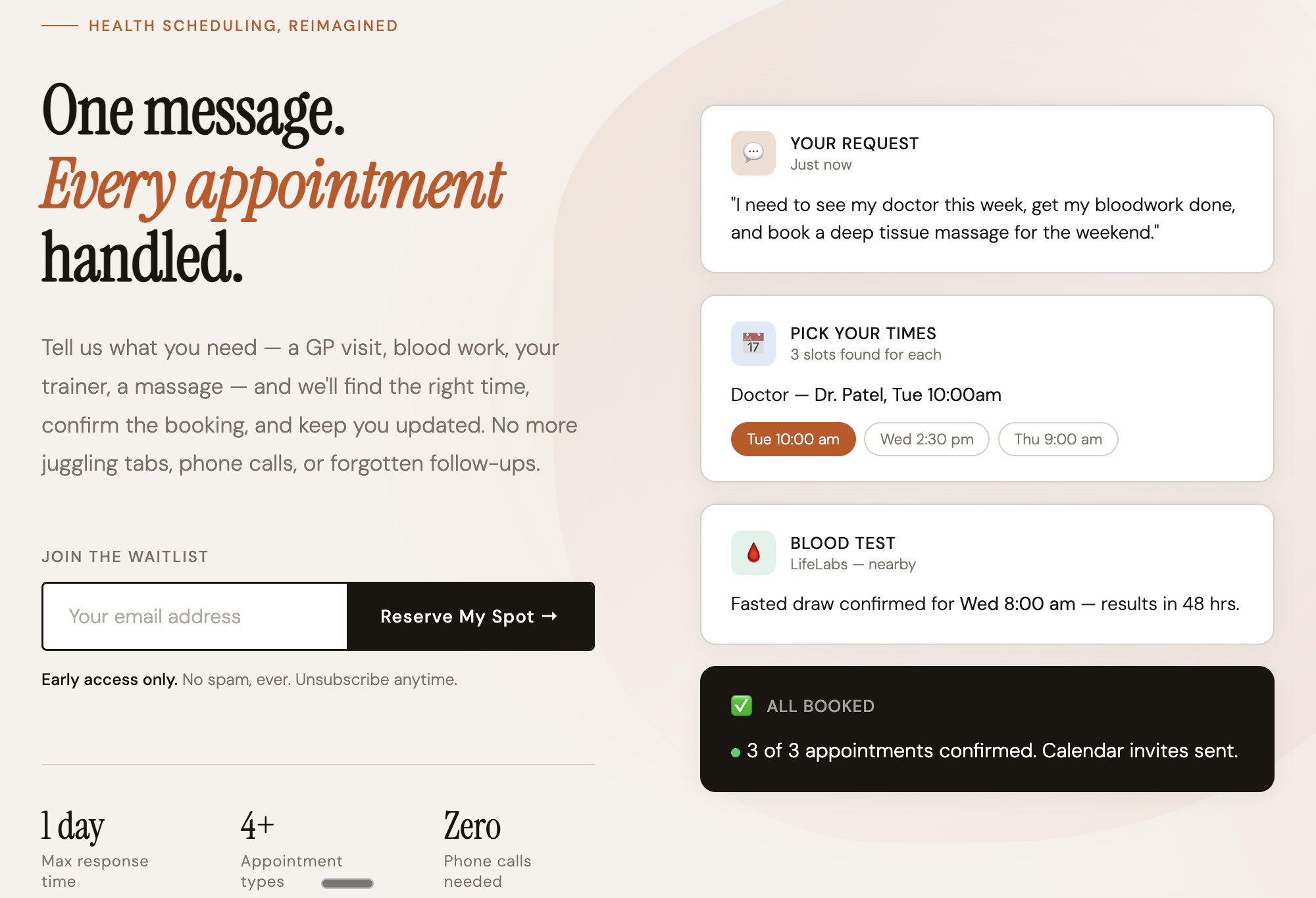 Health Scheduling, Reimagined gallery image