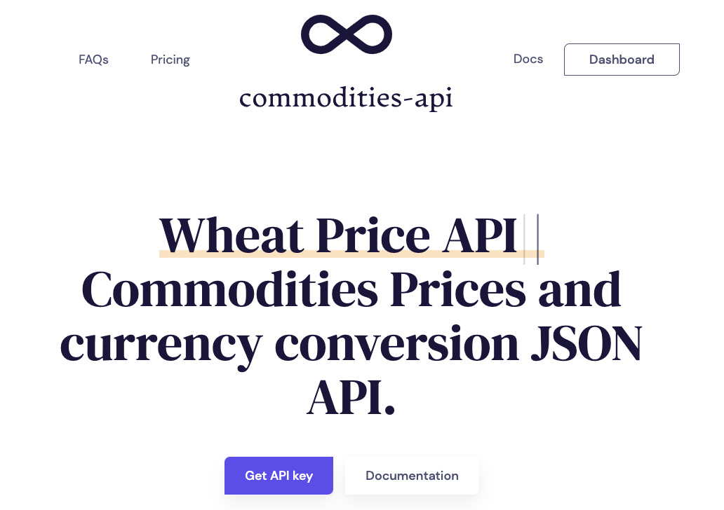 Commodities-API.com gallery image