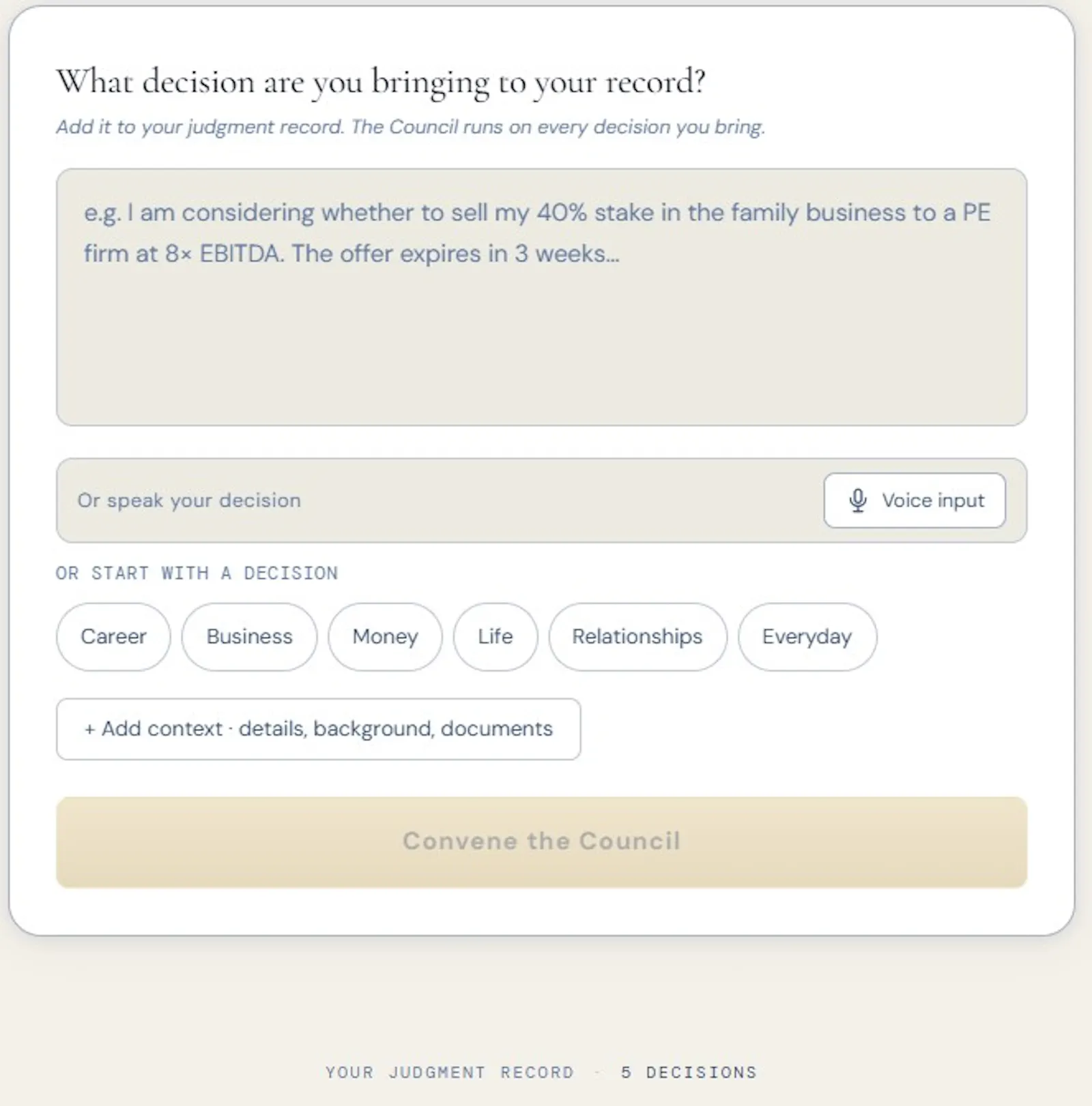 Quorum Vault screenshot 3