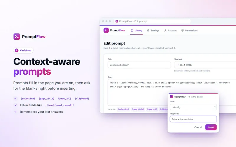 PromptFlow screenshot 8