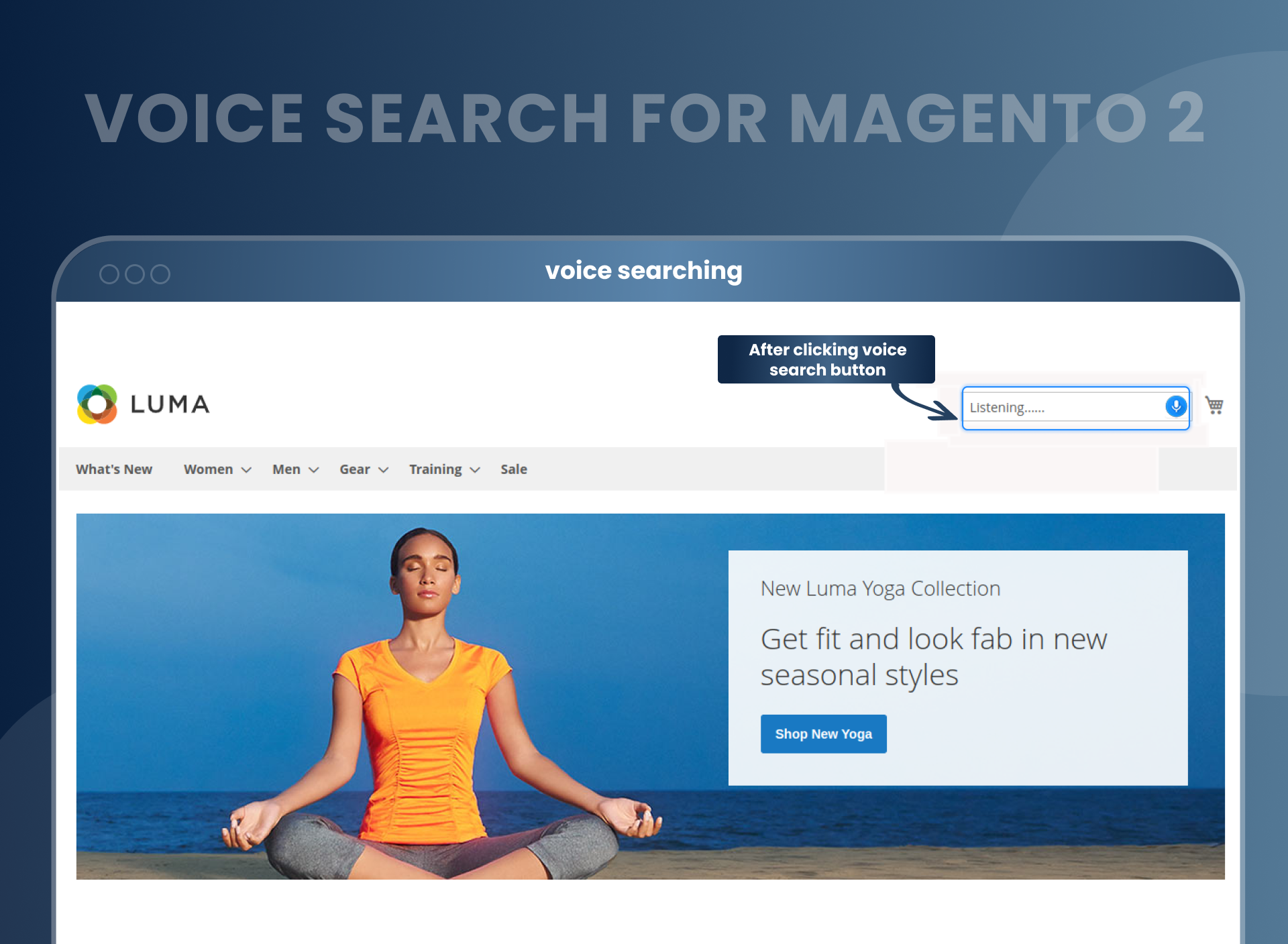 Magento 2 Voice Search media 1