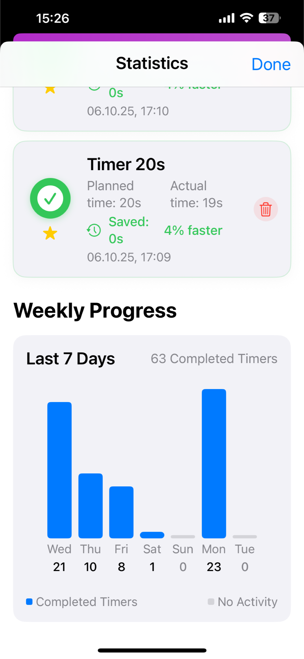 smart kid timer - Screenshot 5 showing product features and functionality