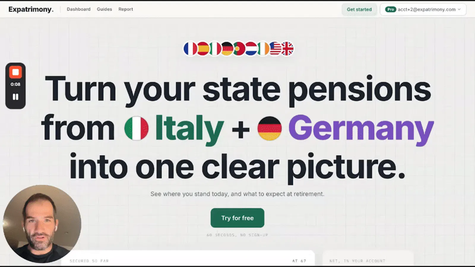 Expatrimony screenshot 1 (video preview)