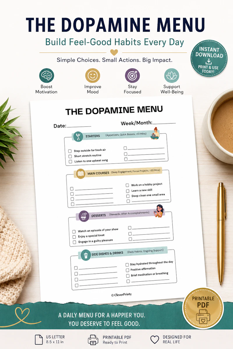 The Dopamine Menu Planner screenshot 2