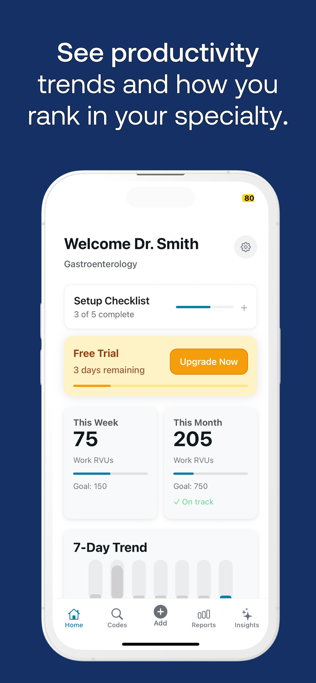 RVU Tracker - Screenshot 4 showing product features and functionality