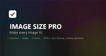 IMAGE SIZE PRO gallery image