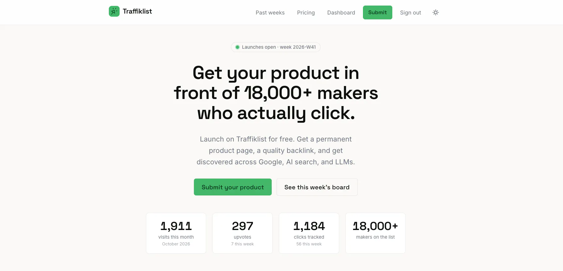 traffiklist.com gallery image