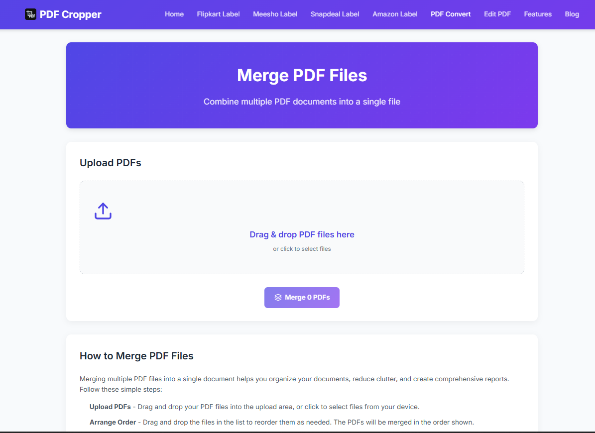 PDF 작물 - PDF를 쉽게 자르고 변환하기위한 스마트 도구. 미디어 7