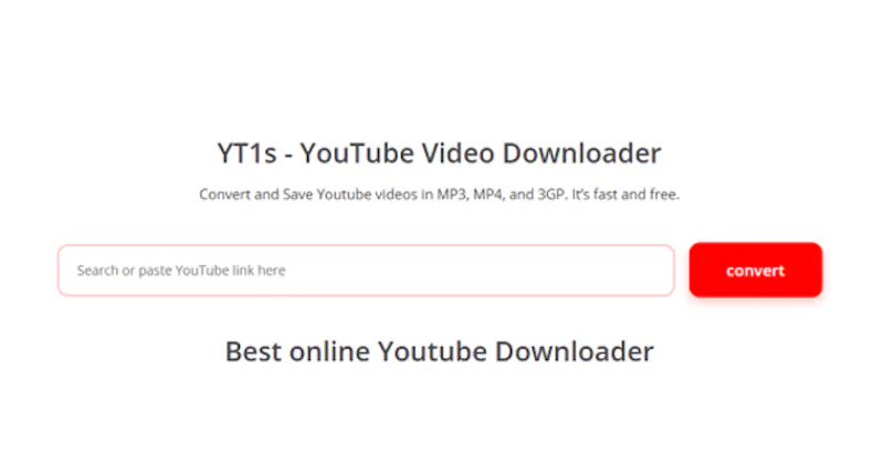 YT1s.is - Fast YouTube Video Downloader screenshot 1