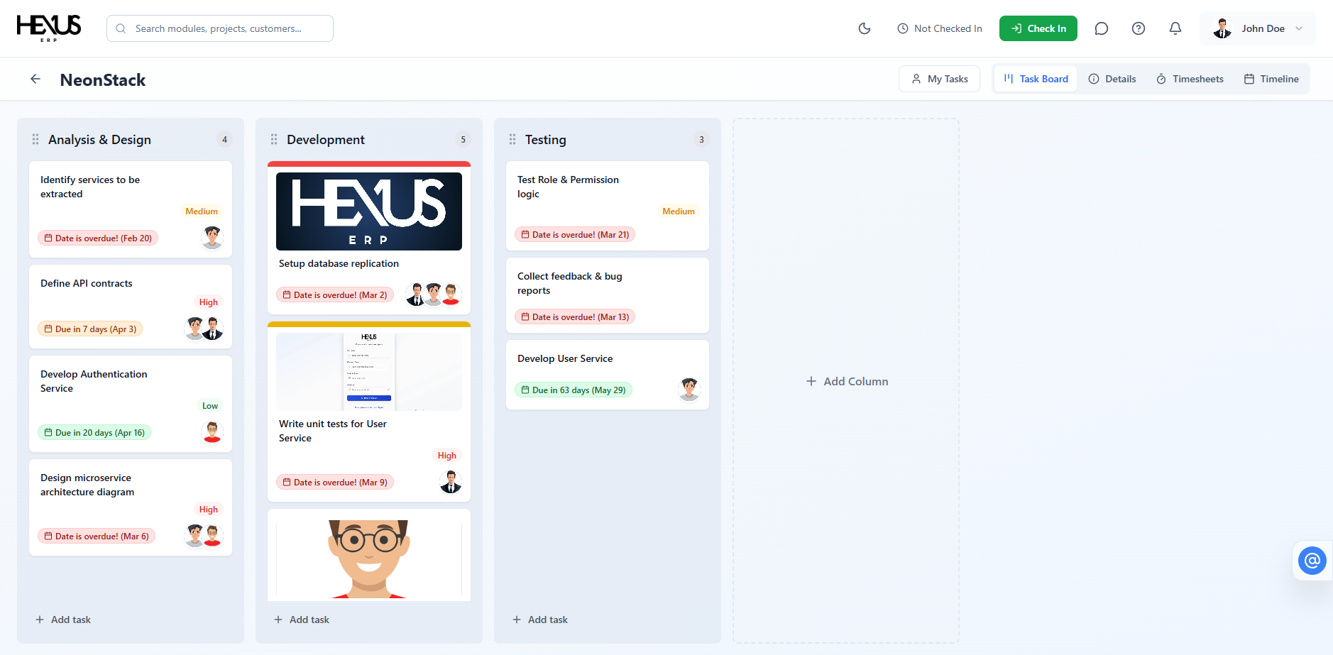 Hexus ERP gallery image