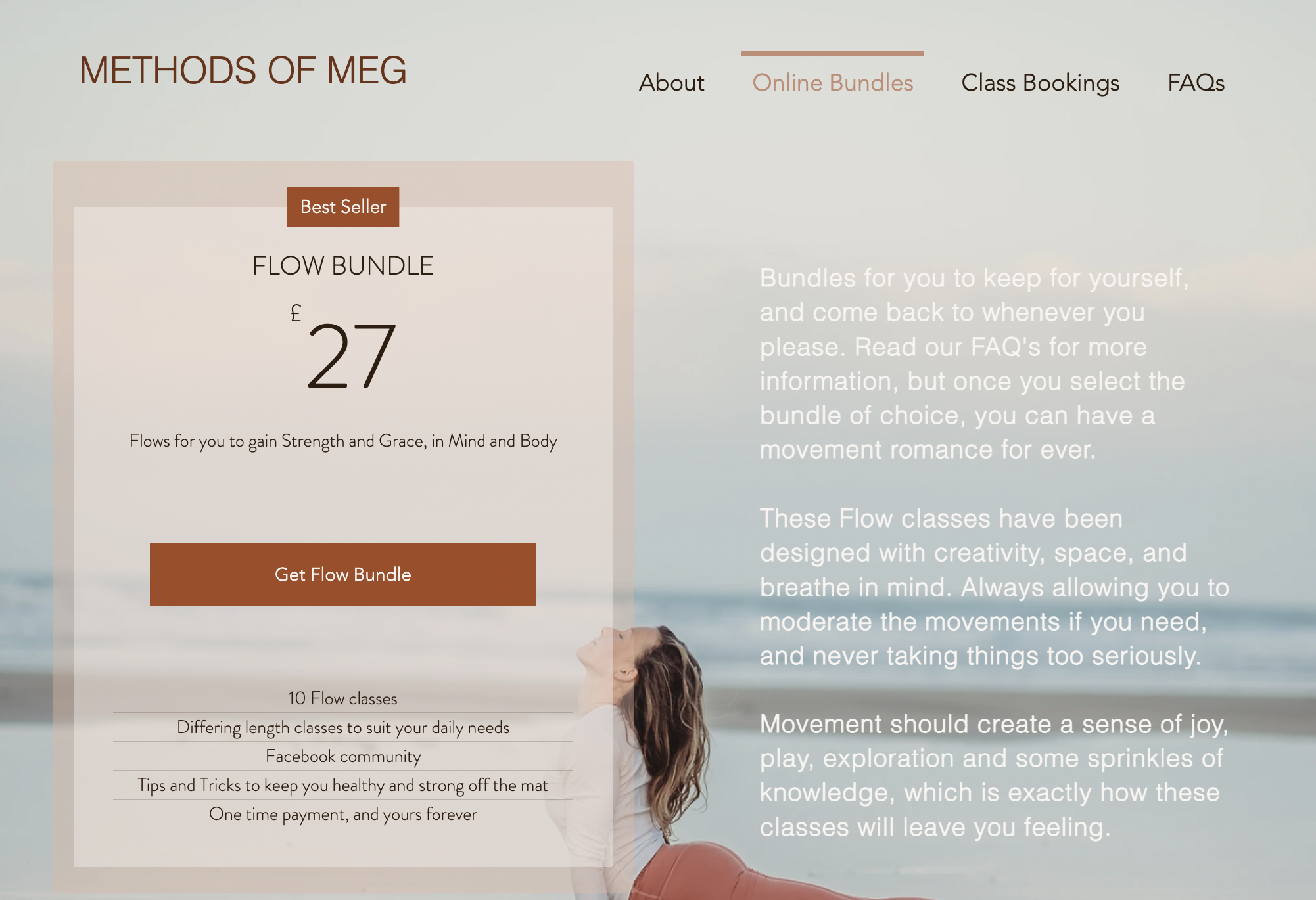 Advent Challenge Pilates & Yoga - 24 günlük ücretsiz Pilates ve Yoga - Meg yöntemleriyle medya 4