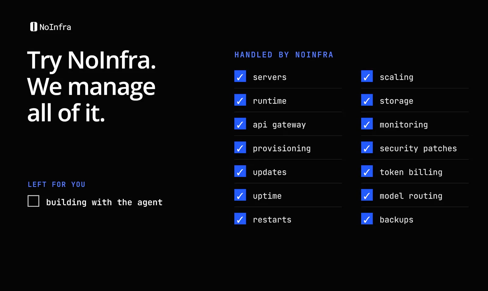 NoInfra screenshot 6