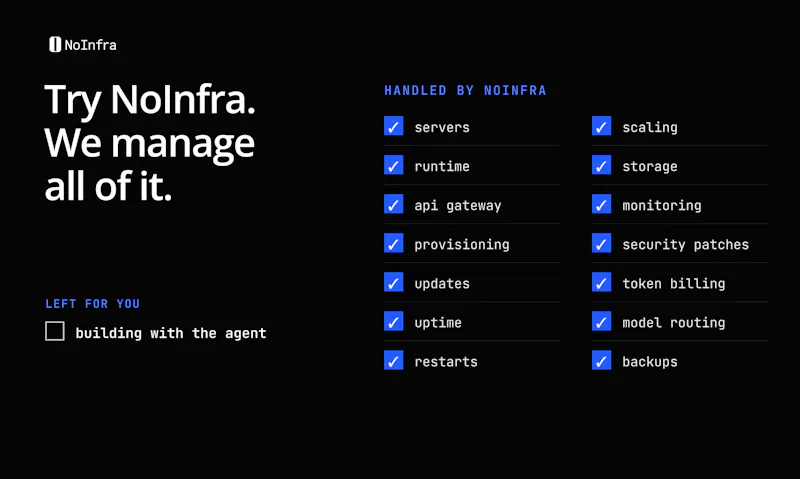 NoInfra screenshot 6