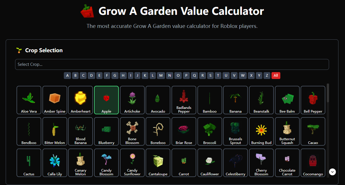 Grow A Garden Calculator gallery image