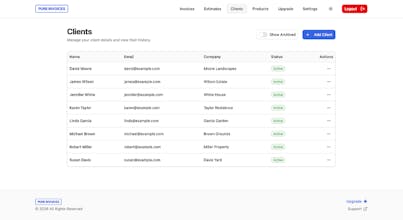 Pure Invoices gallery image