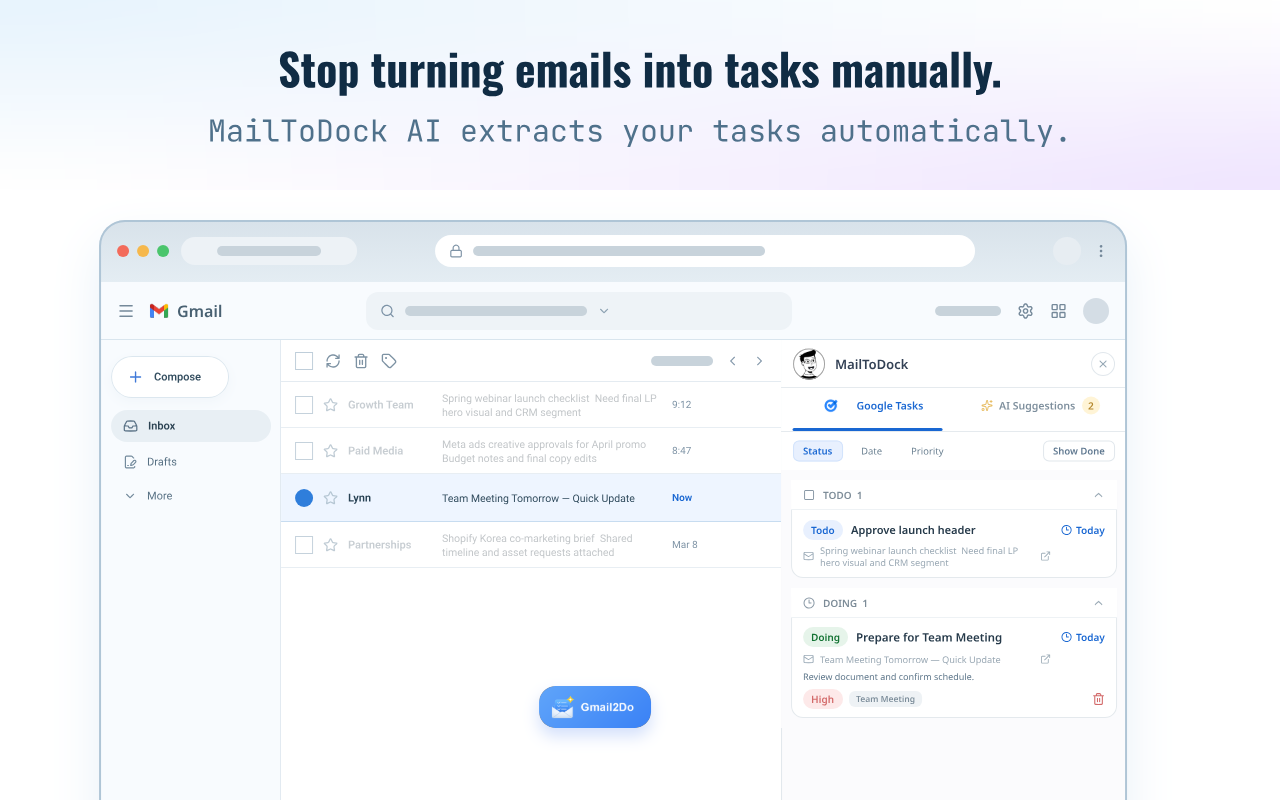 MailToDock gallery image