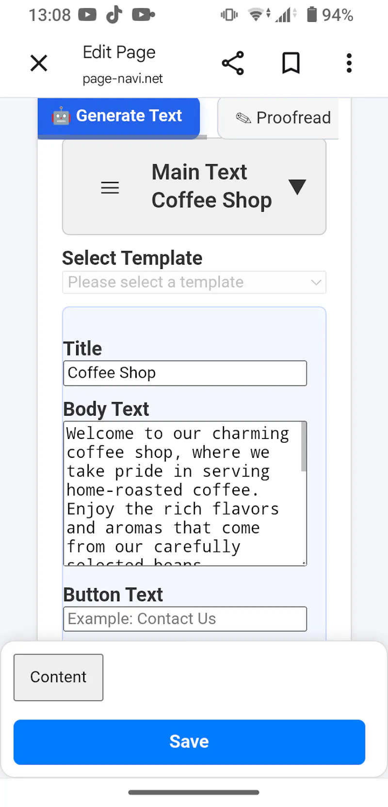 page-navi screenshot 3