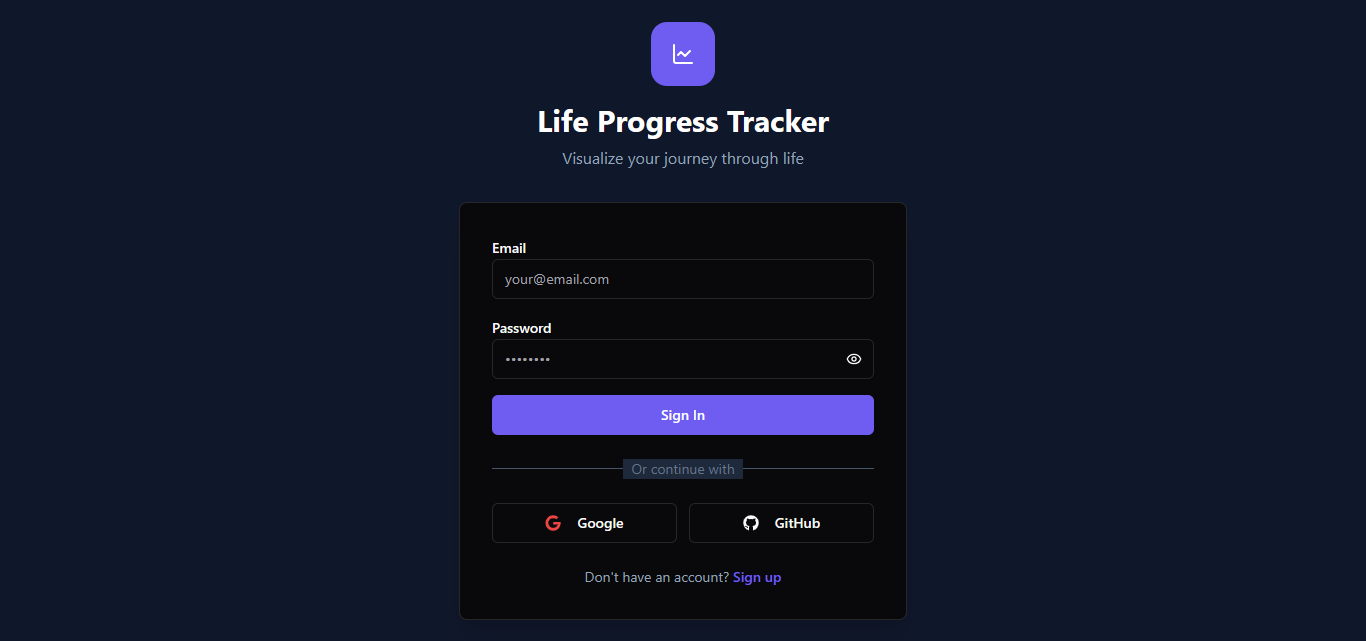 Life Progress Tracker gallery image