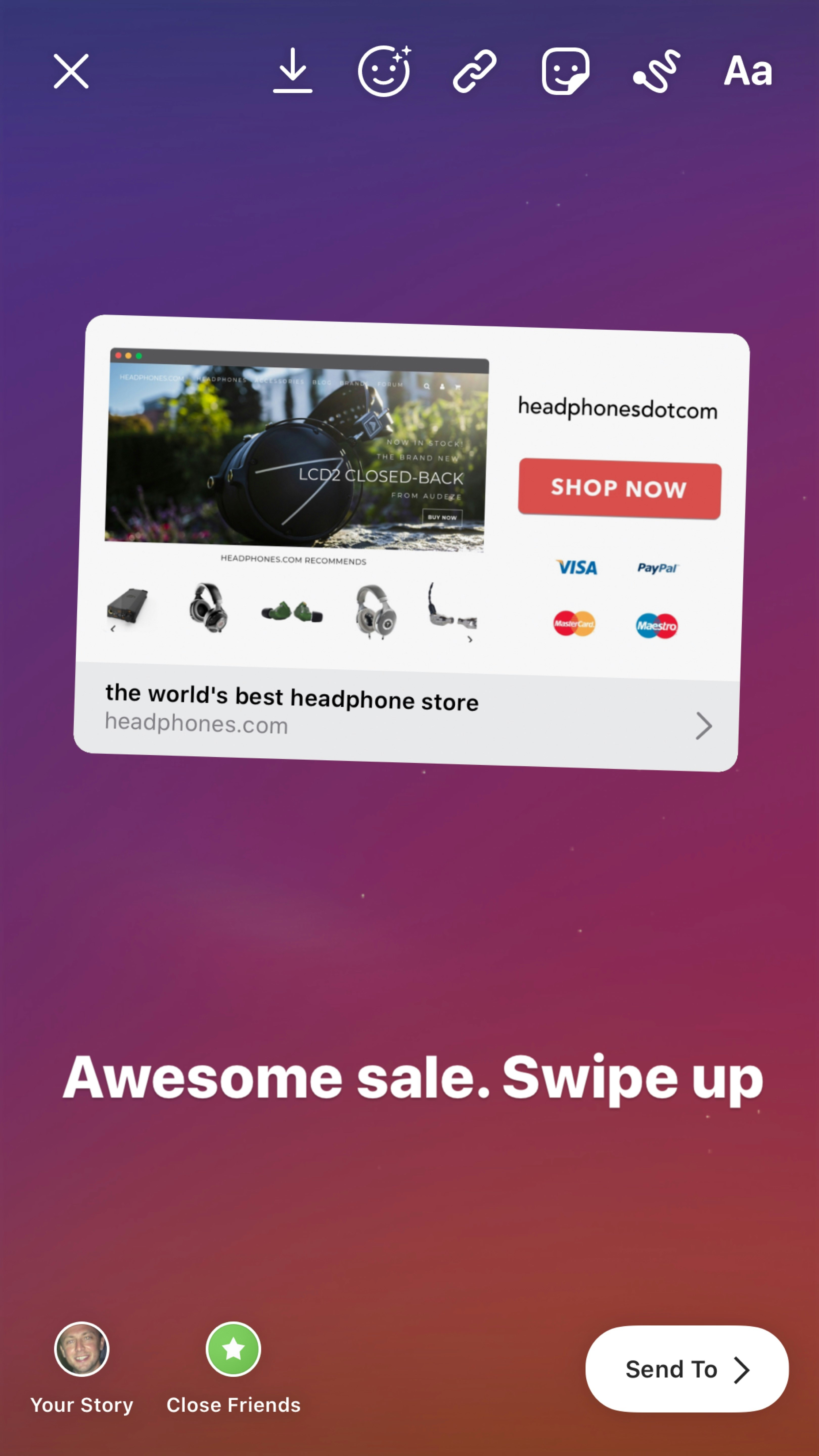 Unfurls for Social Stories gallery image