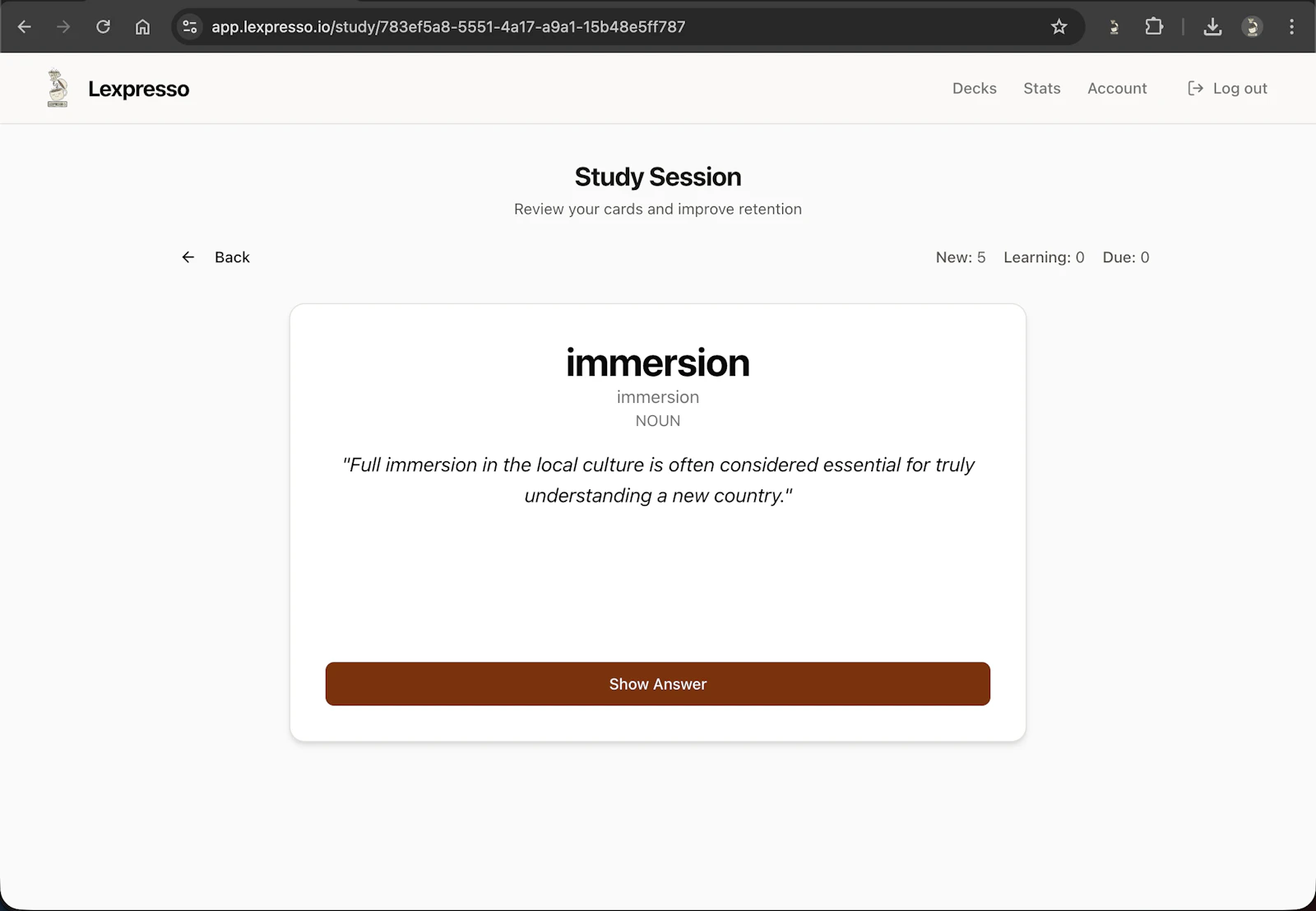Lexpresso screenshot 6