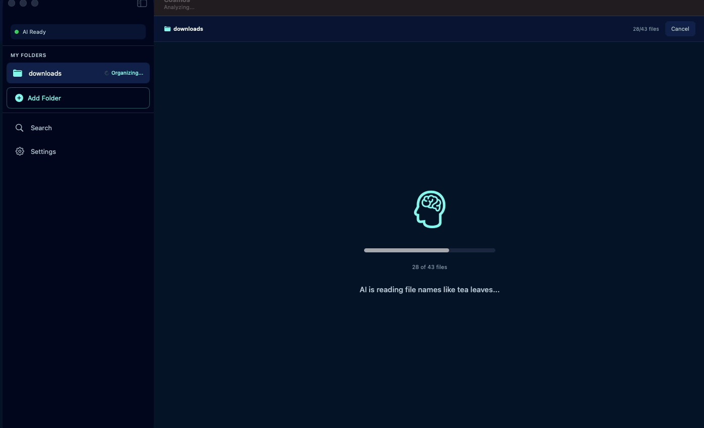 Cosmos - Screenshot 2 showing product features and functionality