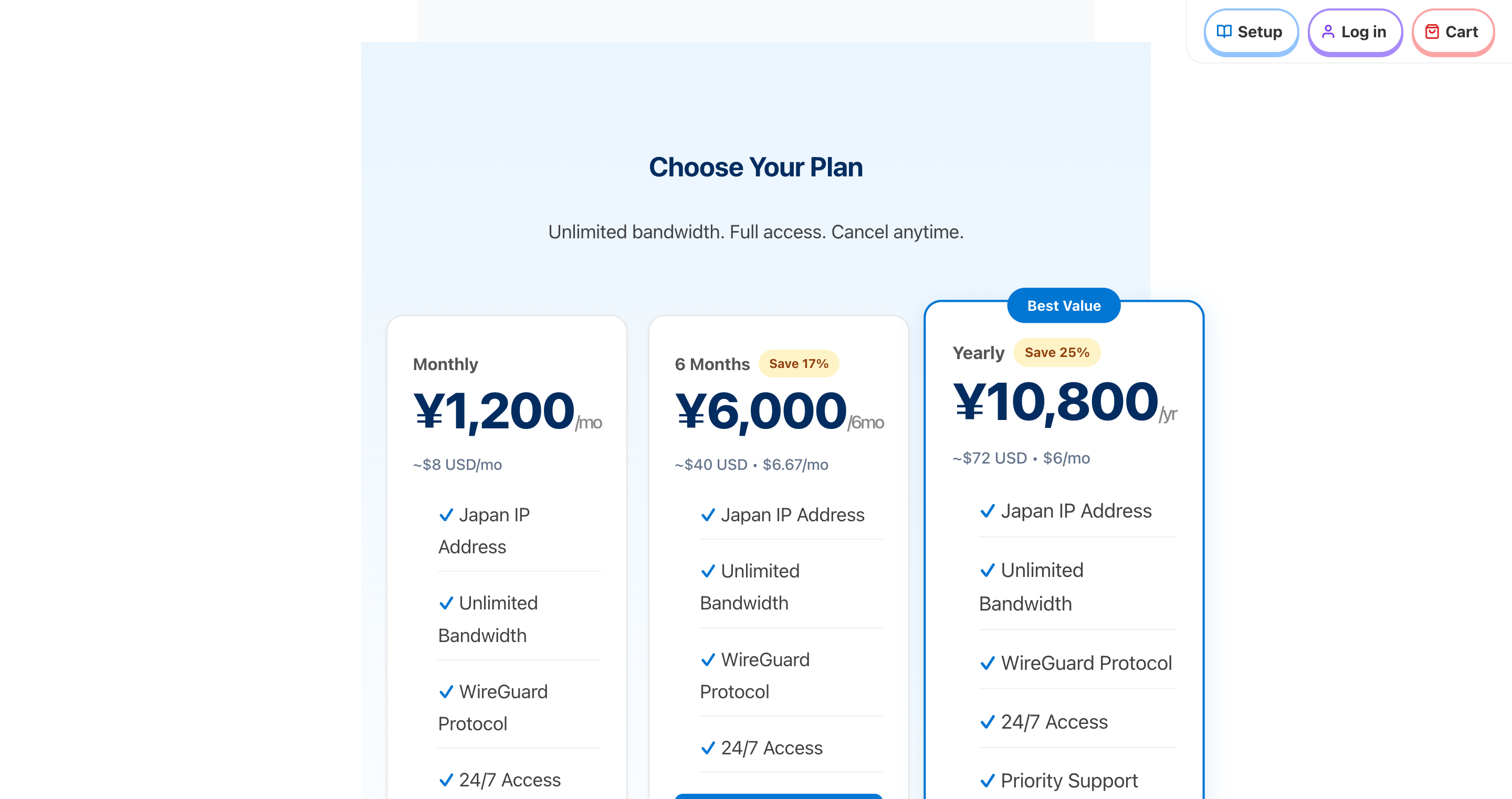 Japan VPN gallery image