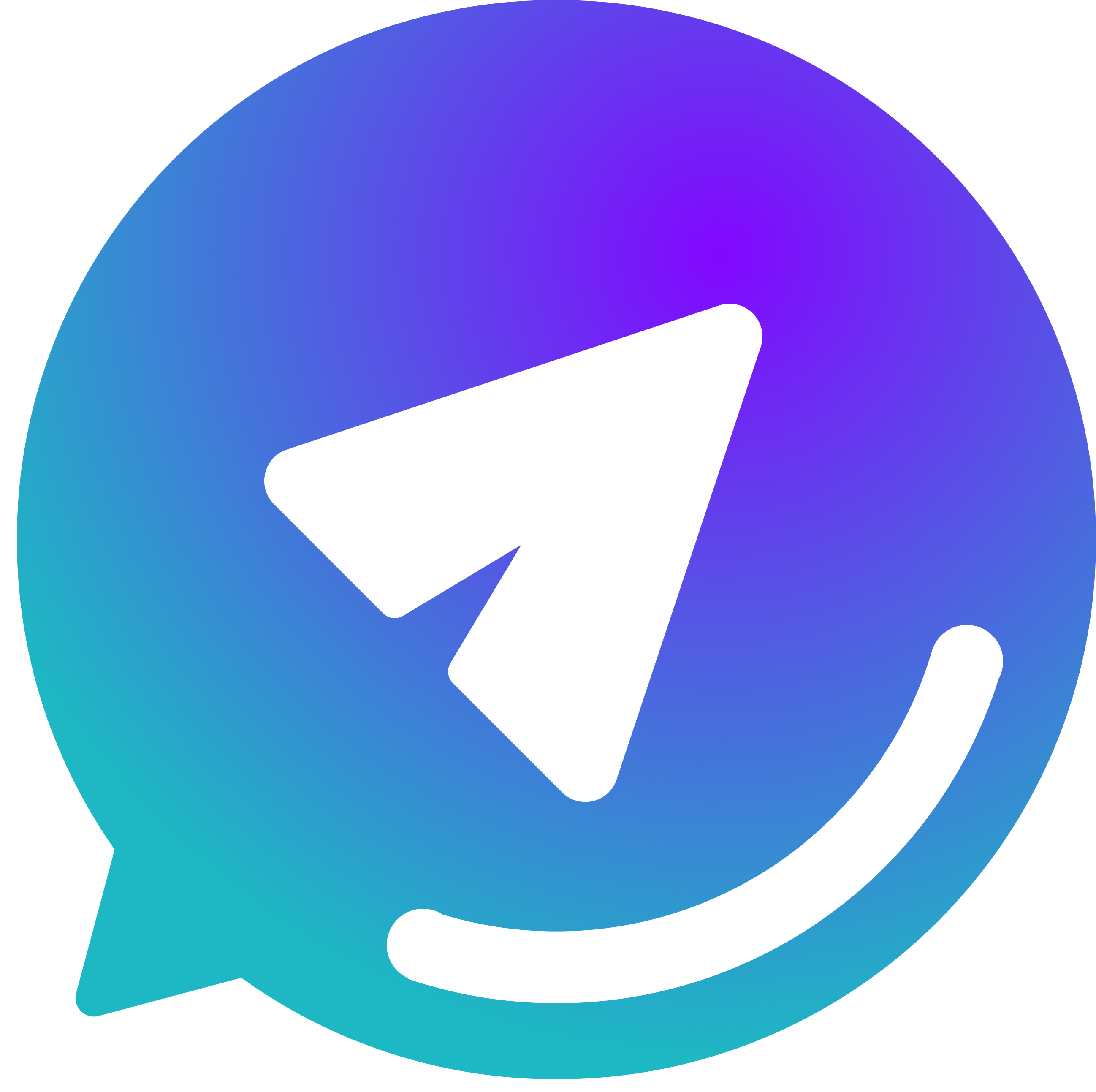 ChatGPT on Telegram logo