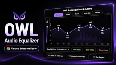 Owl: Chrome Music Equalizer gallery image